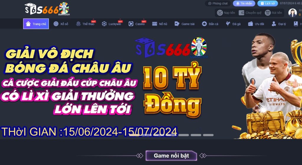 Không đăng nhập được s666.